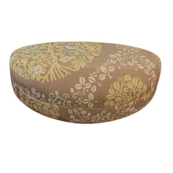 Vera Bradley SITTIN IN A TREE Clam Shell Eyeglass Hard Case Green Brown Birds - Picture 1 of 13